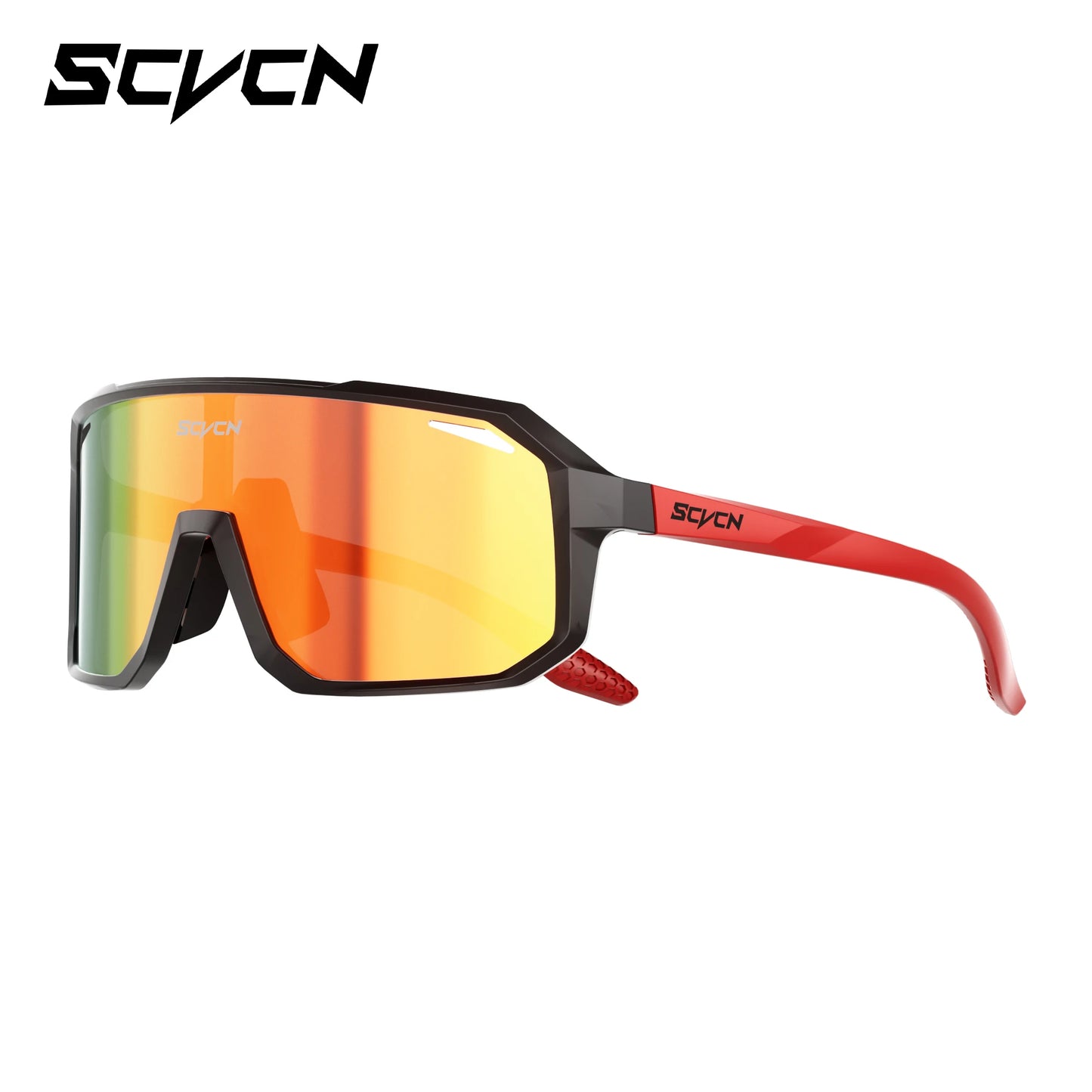 SCVCN Night Vision Glasses Hiking Eyewear Cycling Glasses Driving Eyewear Fashion Polarized Sunglasses Y2K UV400 Mtb Goggles Man