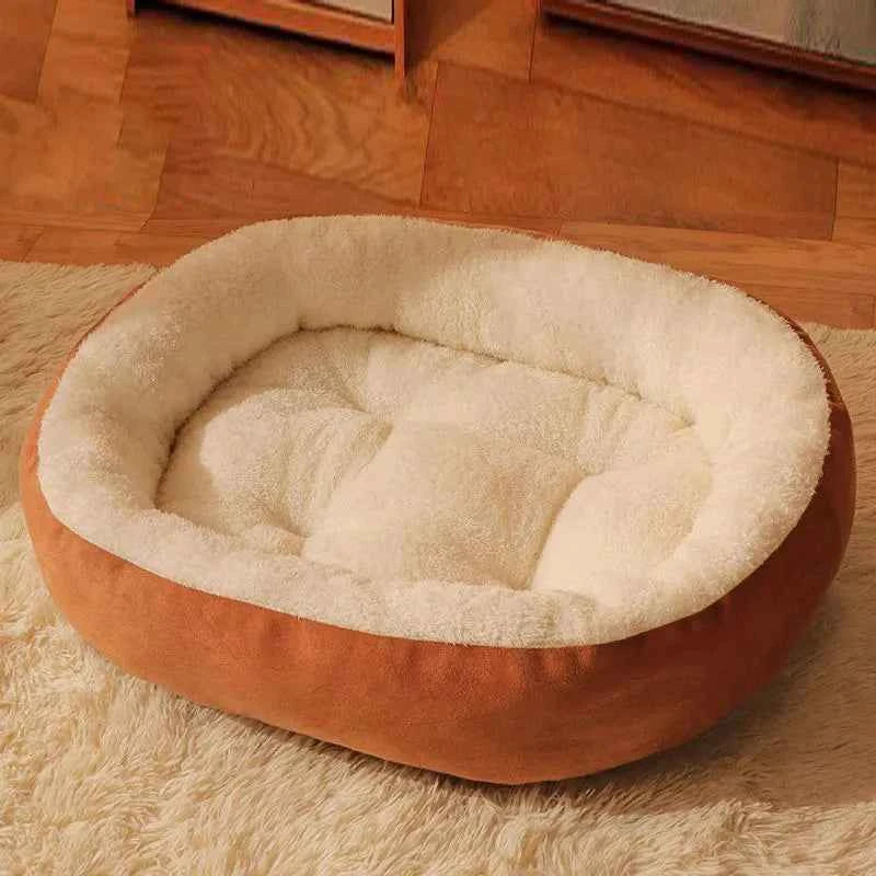 Cat & Dog Beds Oval shaped pet nest All Houses Supplies Things Habitats Basket House Beds Pet Products Cushion Goods Accessories