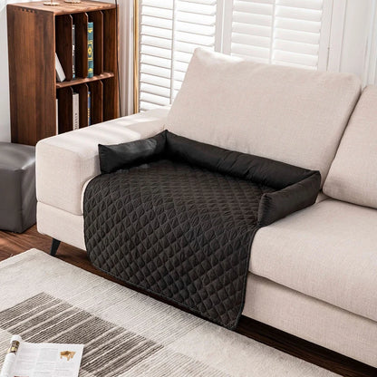 Luxury Pet Cat and Dog Sofa Bed Living Room Calming Folding Mattress Waterproof Cat and Dog Pet Mat All Season Universal Sofa