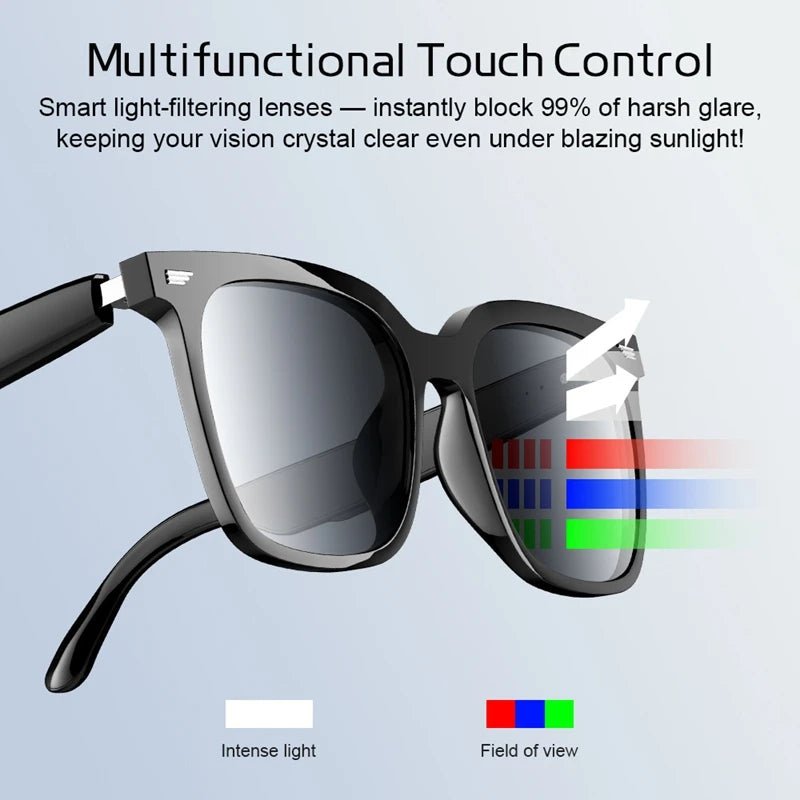 Lenovo Smart Glasses Wireless Bluetooth 5.4 Multifunctional Voice Assistant Music Player Sports Glasses Gift For Friends 2026