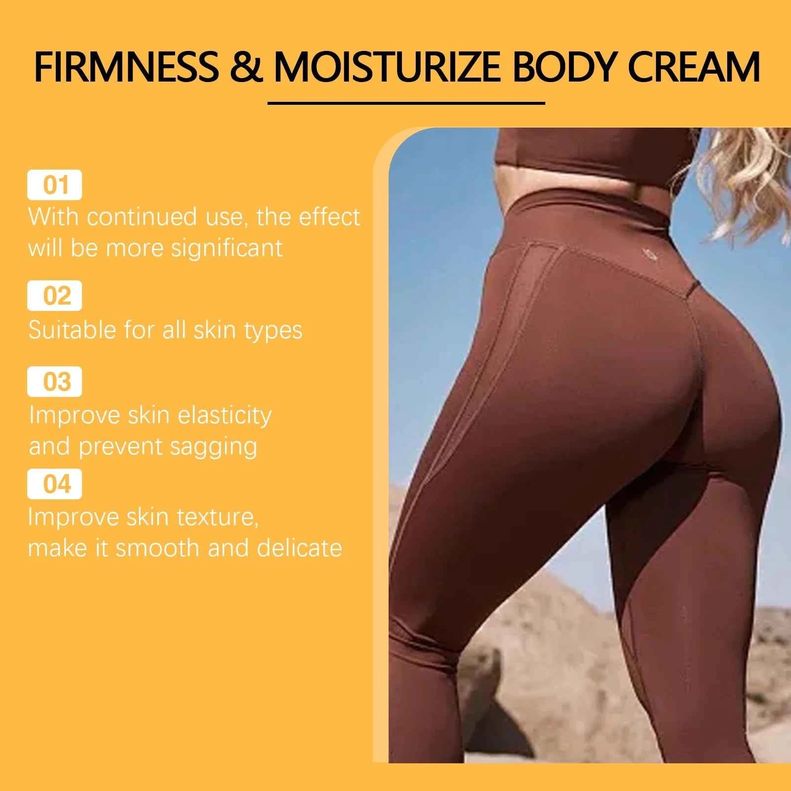 OceAura Buttock Lift Firming Cream With Hyaluronic Acid And Bee Venom