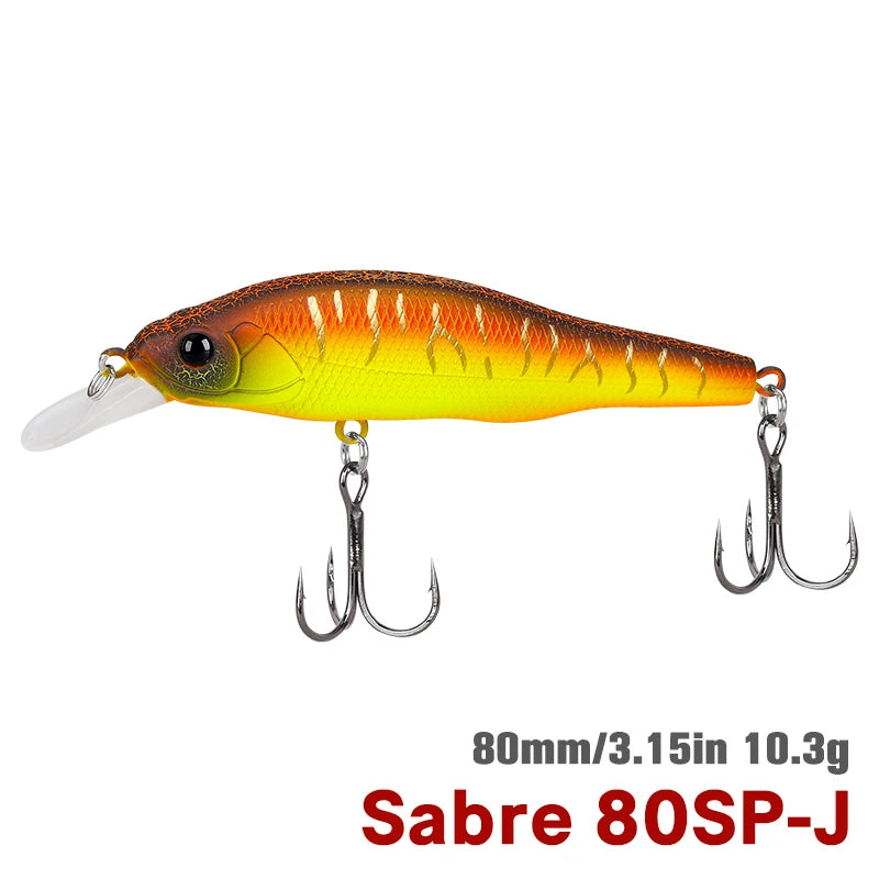 Tsurinoya Sabre 80SP Suspending Jerkbait 80mm Bass Pike Lure