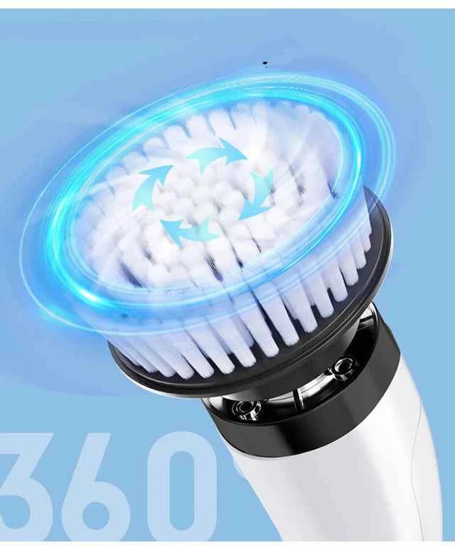 Household Cordless Spin Scrubber Multipurpose Cleaning Brush  Kitchen Gadgets Hair Brushes Bathroom Broom Toilet Electric Mops