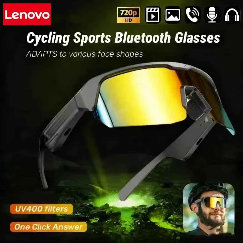 Lenovo YJ006 Cycling Bluetooth Smart Glasses Audio Call Headset Music Sunglasses