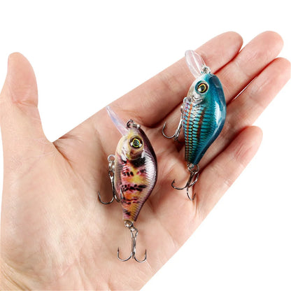 Crankbait Fishing Lure Wobbler 5.2cm 8.5g Floating Plastic Japan Hard Bait Bass Carp