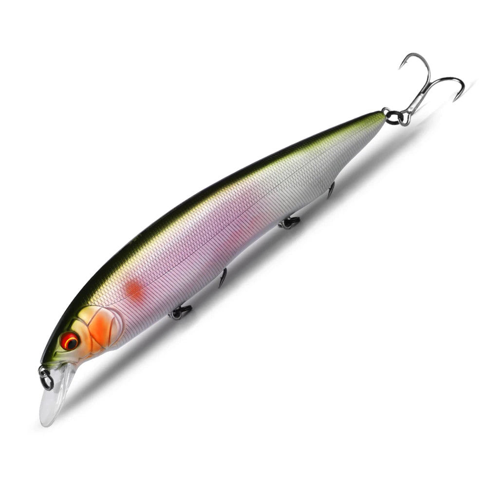 Bearking Kanata Rainbow Back 160mm 30g Minnow Crankbait Fishing Lure