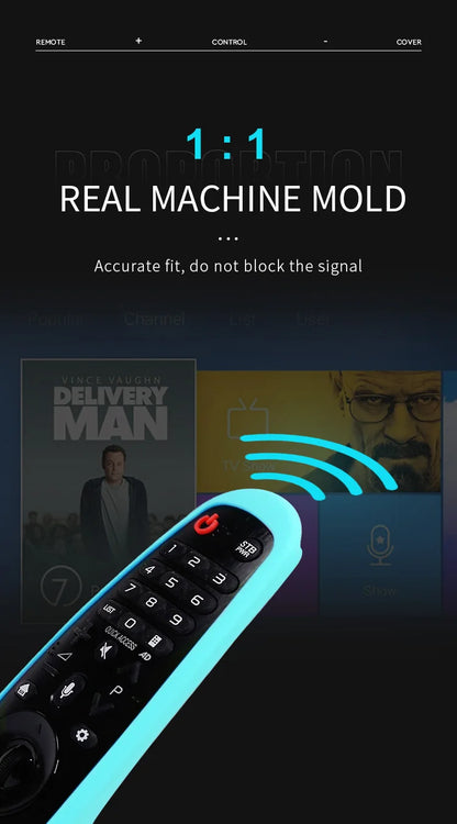 Soft Silicone Remote Control Case For LG Smart TV Magic AN-MR650A600 20GA 19BA Replacement Accessories