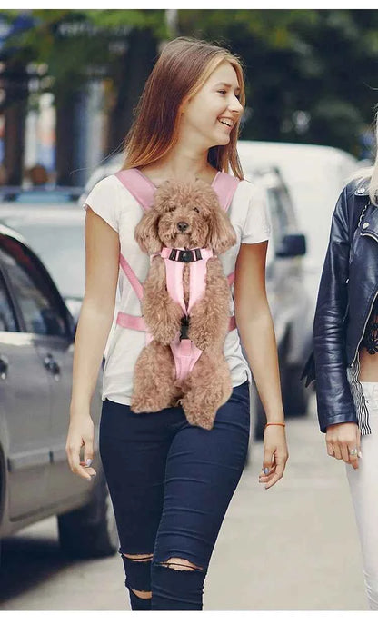 Pet Backpack Carrier For Cats And Dogs Front Travel Bag For Small Medium Dogs