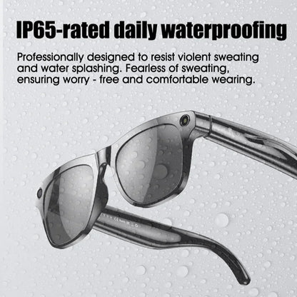 For Xiaomi 4K AI Smart Glasses Chat GPT HD Camera Bluetooth Call Voice Assistant Music Player Translate Photochromic Glasses