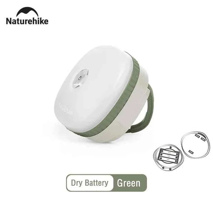 Naturehike 2025 Running Sports USB Lamp Ultralight Waterproof Tent Hanging Light Multiple Modes Battery Hanging Magnet Light
