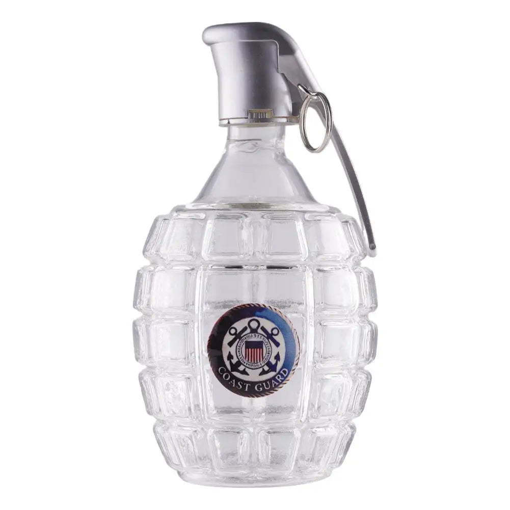 Military Hand Whiskey Bottle Grenade Engraved Liquor Bottle Sealed Whiskey Jar Storage Unique Gift For Men Bar Office Home