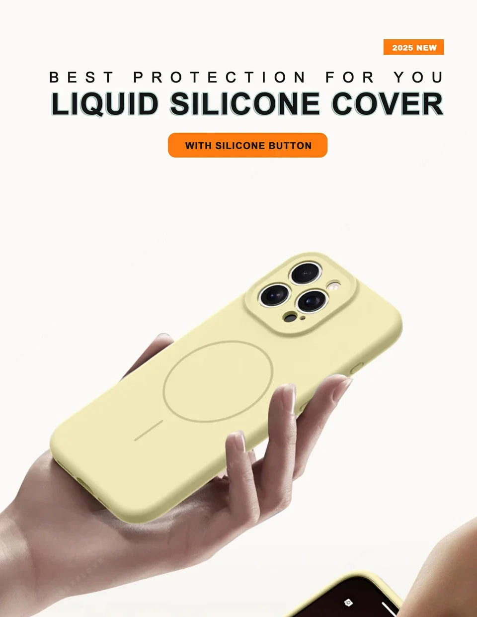 Luxury Liquid Silicone Magnetic Phone Case For iPhone 15 14 16 Plus 16E 11 12 13 16 Pro Max SE4 Magsafe Charge Protector Cover