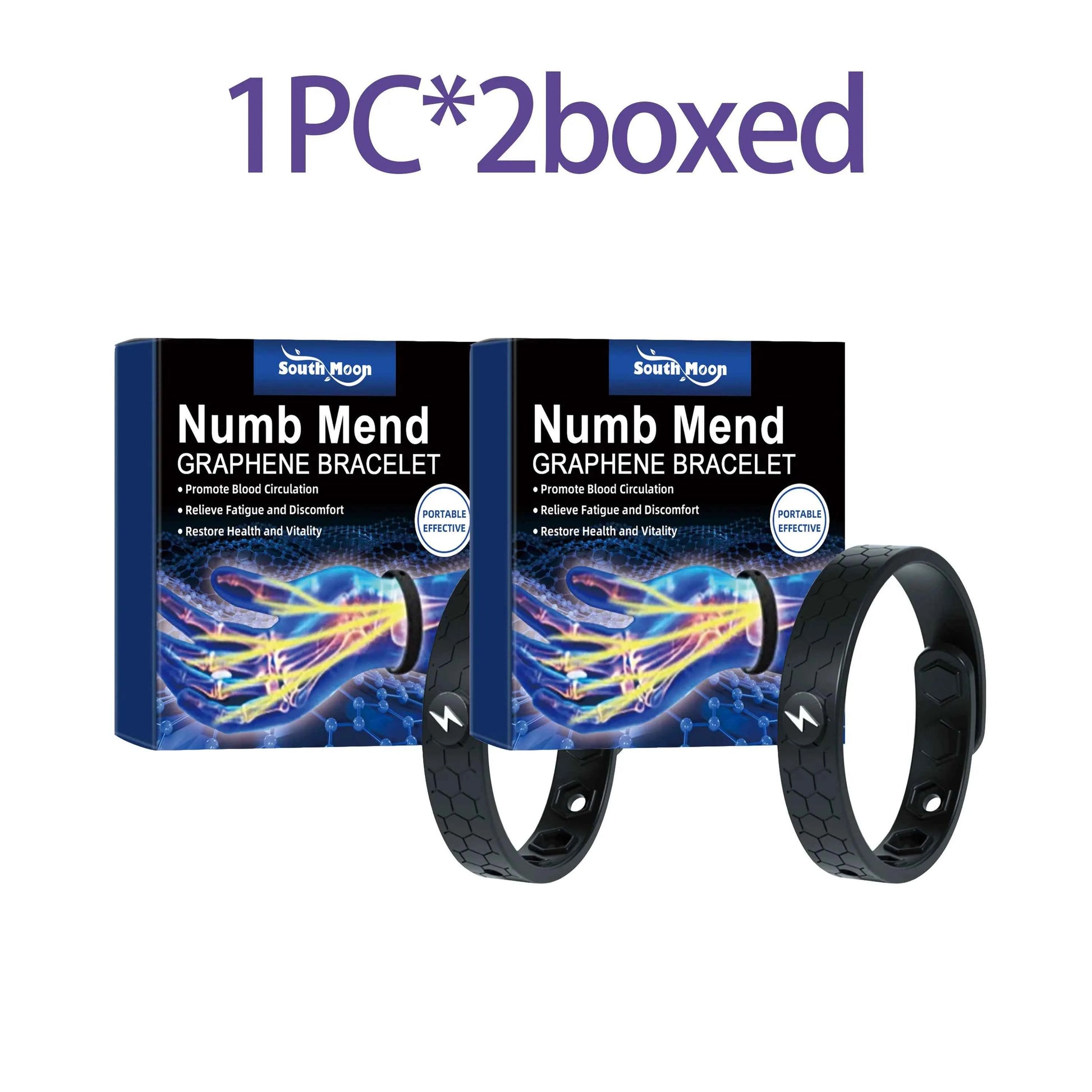 South Moon Energy Wristband for Wrist Pain Relief and Blood Circulation