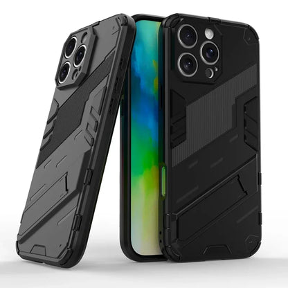 Armor Shockproof Protective Magnetic Holder Case For iPhone 16 Pro Max 15 14 12 13 11 Pro Max 15 14 16 Plus 13 12 Mini Cover