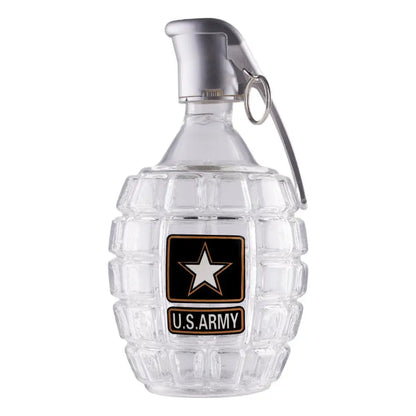 Military Hand Whiskey Bottle Grenade Engraved Liquor Bottle Sealed Whiskey Jar Storage Unique Gift For Men Bar Office Home