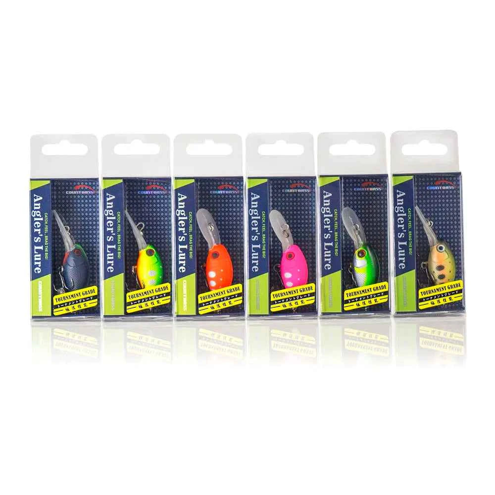 Countbass Floating Crankbait 37mm ABS Plastic Bass Lure