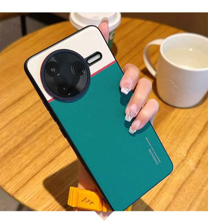 For Redmi K80 K80 Pro three-spell two-color PC anti-drop, shock-proof and anti-fingerprint phone case
