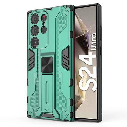 Magnetic Armor Case For Samsung S24 Ultra S23 S22 Plus S21 S21 FE Coque For Samsung A52S A32 A22 A21S A72 Shockproof Phone Cover