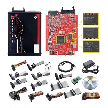 Kess V2 Full V5.017 Online ECU Chip Tuning Kit 2.80 EU Red With Toolbox