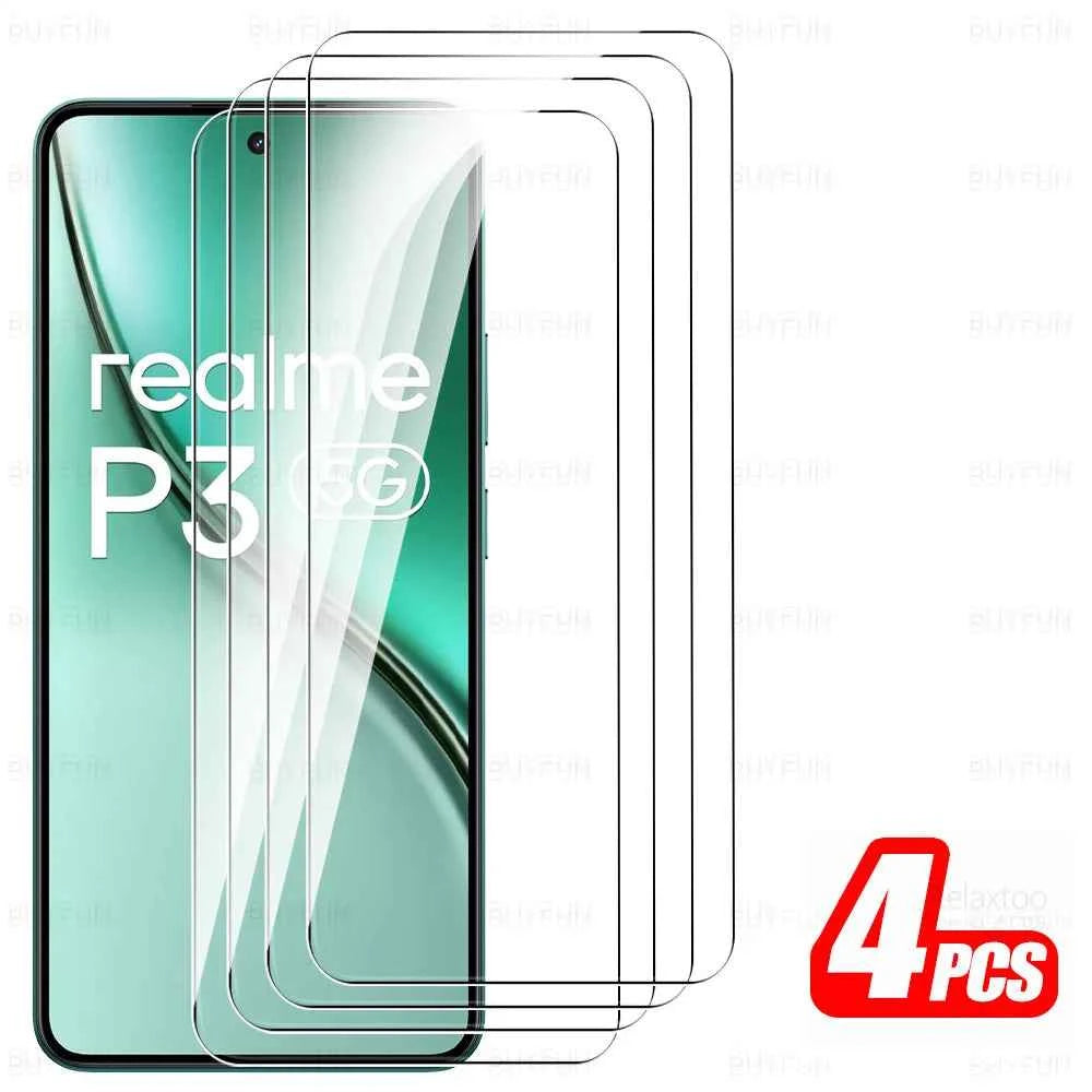 1-4Pcs Tempered Glass For Realme P3 5G Screen Protector RealmeP3 Ultra Realmy P 3 3P RealmeP3Ultra P3Ultra 2025 Protective Film