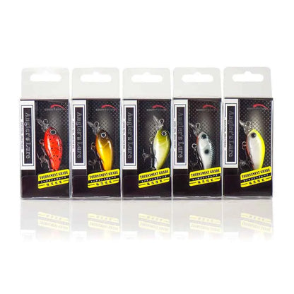 Countbass Wobbler Sinking Crankbait Hard Plastic Fishing Lures 35mm 4.3g