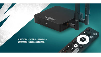 Original Ugoos AM9 Pro Smart TV Box Android 14 Amlogic S905x5-J WiFi6 BT5.3 1000M  HDR Set Top Box Media Player Support AI-SR