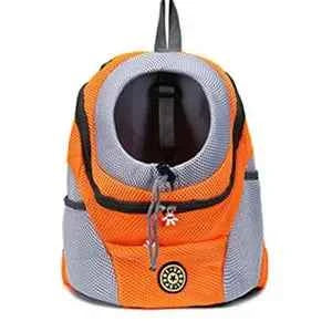 Pet Dog Carrier Backpack Double Shoulder Travel Bag Mesh Breathable Nylon