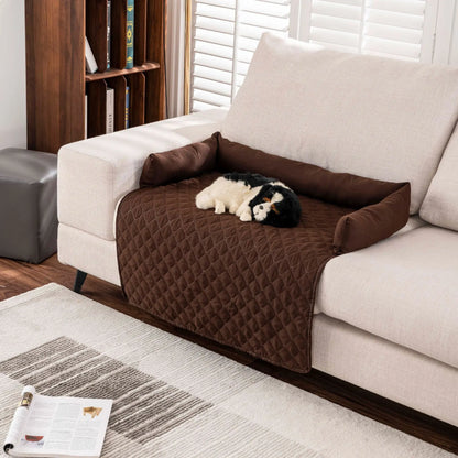 Luxury Pet Cat and Dog Sofa Bed Living Room Calming Folding Mattress Waterproof Cat and Dog Pet Mat All Season Universal Sofa
