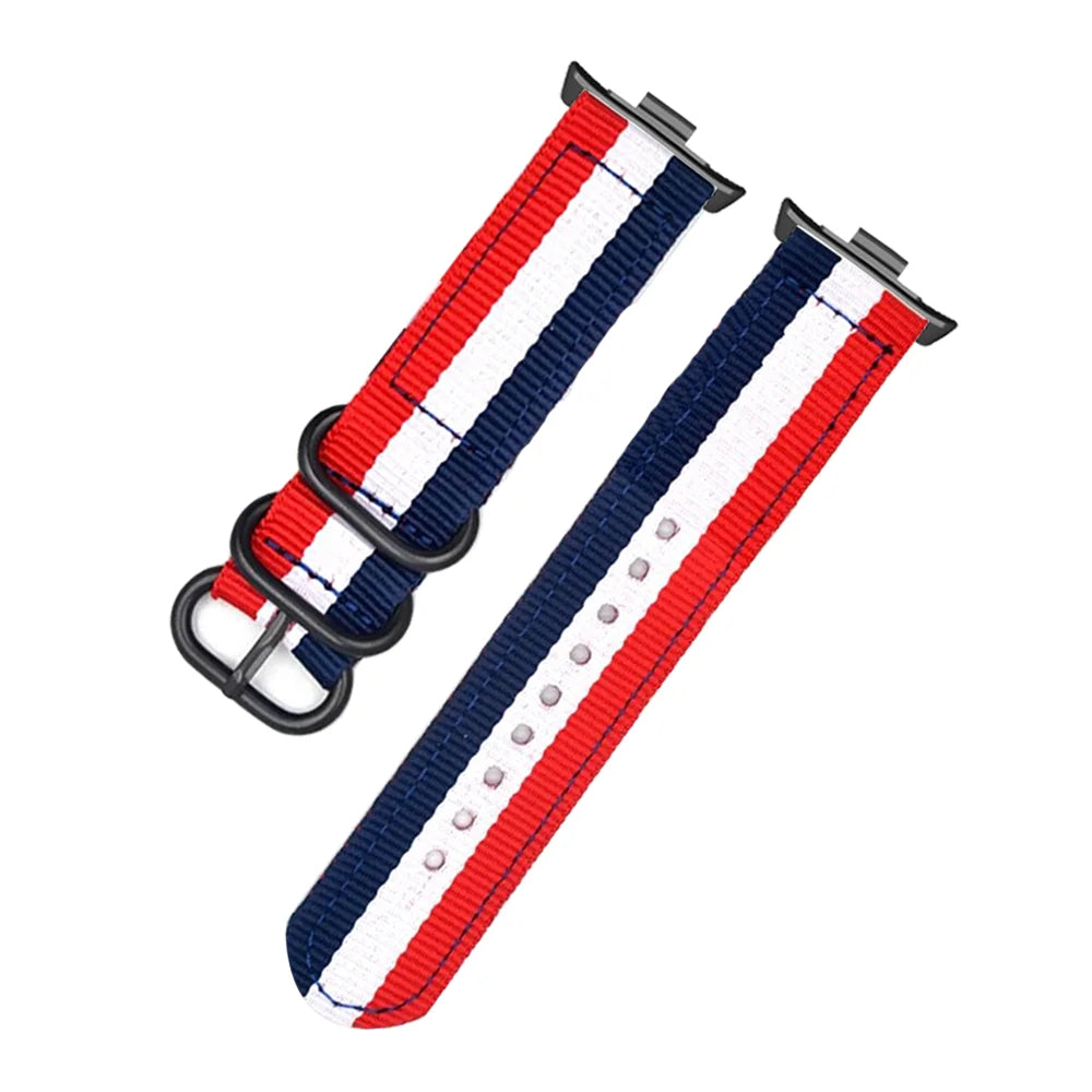 Watchband Woven band For Xiaomi Mi Band 8 Pro Smart watch Nylon loop Strap Correa For Redmi watch 4 Bracelet Accessoeies