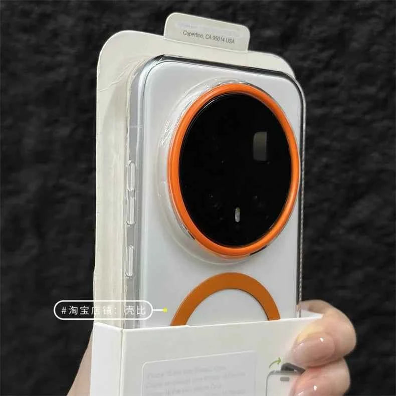 For Honor Magic 8 Pro Case MagSafe Magnetic Transparent Hard Phone Back Cover For Mgaic8 8Pro 5G Slim Shell Bumper