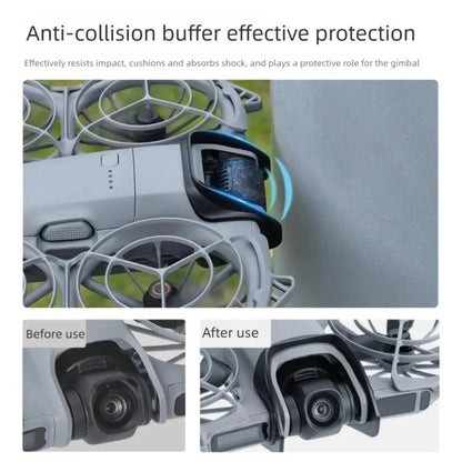 Impact-Resistant Gimbal Bumper for DJI NEO 2 Drone Gimbal Protective Cover Quick-Release Shock-Absorbing Bumper for DJI NEO 2