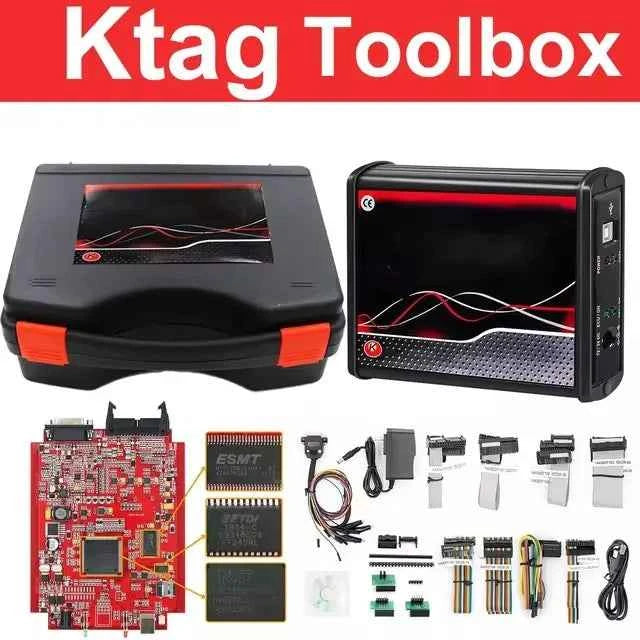 Kess V2 Full V5.017 Online ECU Chip Tuning Kit 2.80 EU Red With Toolbox