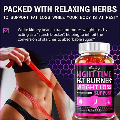 Metabolism Support Gummies For Weight Management And Fat Burning 60 Gummies