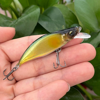 51mm Mini Sinking Minnow Lure Japanese Wobbler for Trout Bass
