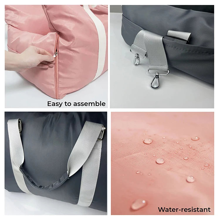 Winter Waterproof Luxury Dog Car Seat Pet Beds Comfortable Puppy Dog Bed Soft Travel Pet Car Seat with Safety Buckle