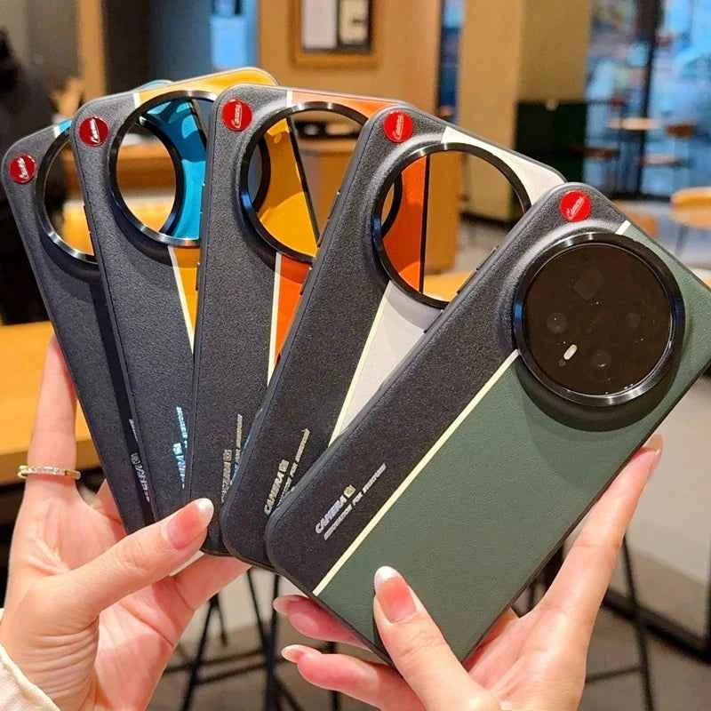 For Honor Magic 8 and Magic 8 Pro phone cases, featuring a two-tone design, a comfortable feel, and fluorescent lines.