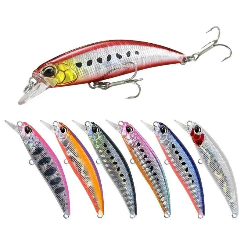 Sinking Minnow Lure 6cm 6.5g Wobbler Jerkbait Bass Sea Fishing Crankbait