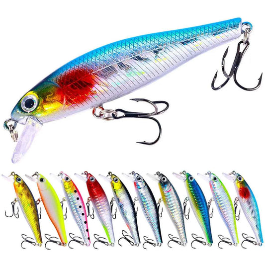 Jerkbait Crankbait Minnow Lure 8.8cm 9g Hard Bait Carp Fishing Tackle