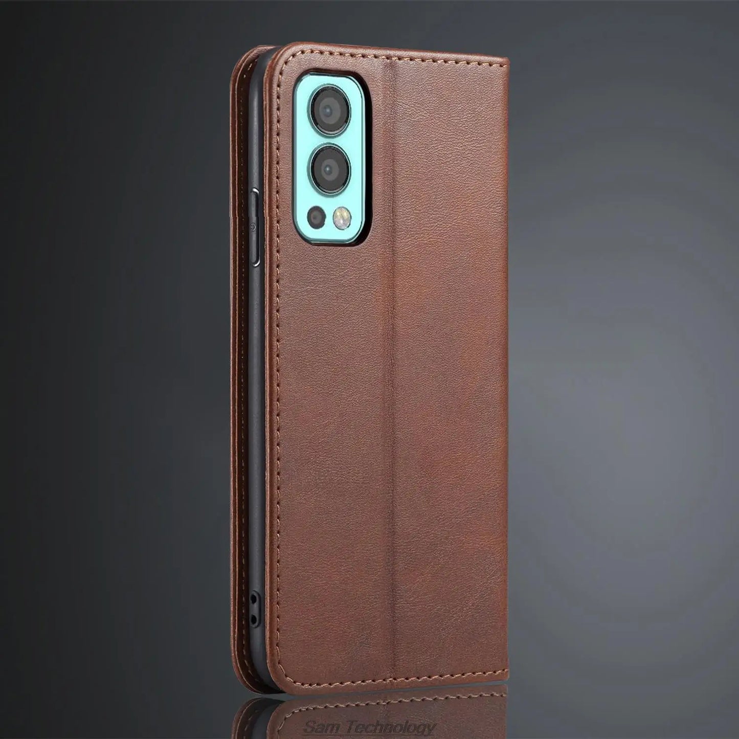 Magnetic attraction Leather Case for Oneplus Nord 2 5G / 1+Nord2 5G Holster Flip Cover Case Wallet Phone Bags Capa Fundas Coque