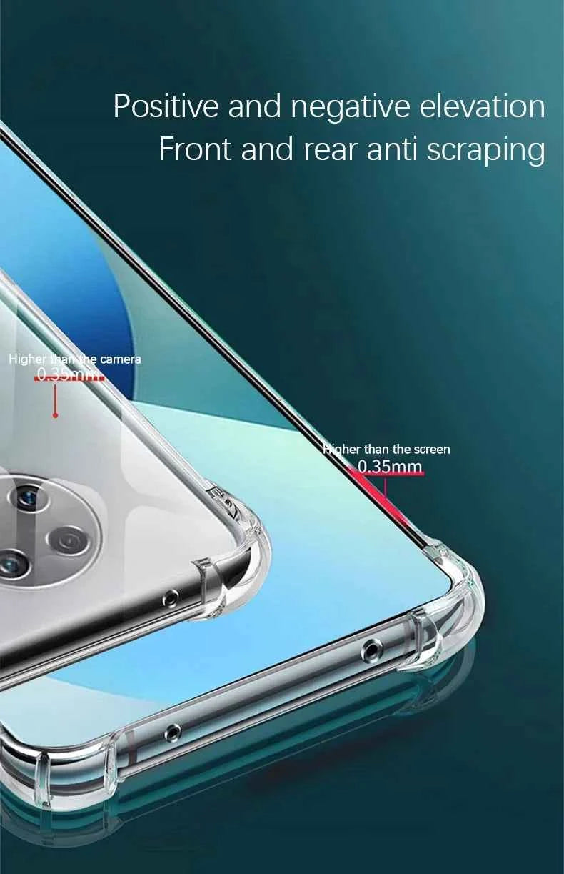 Thickened Airbag Cellphone Case Covers for Xiaomi PocoF2 Poco F2 Pro F2Pro 5G Scratch Resistant Anti Drop Corners Bumper Housing