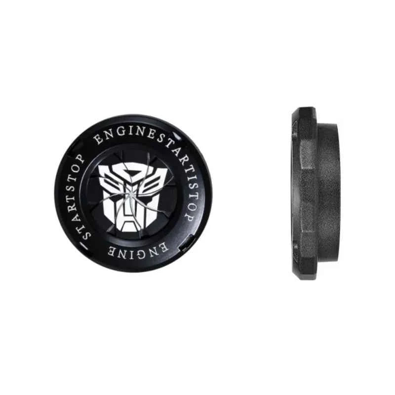 Car Onekey Start Stop Button Cover Ignition Switch Protective Ring