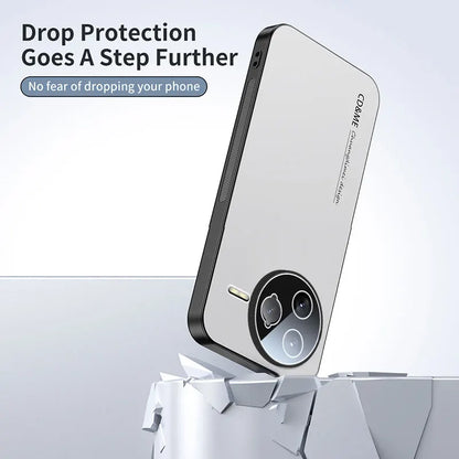 Luxury Shockproof AG Matte Case For XIAOMI POCO F7 Ultra F7 Pro Magnetic PC Frosted 360 Degree Bracket Stand Protective Cover