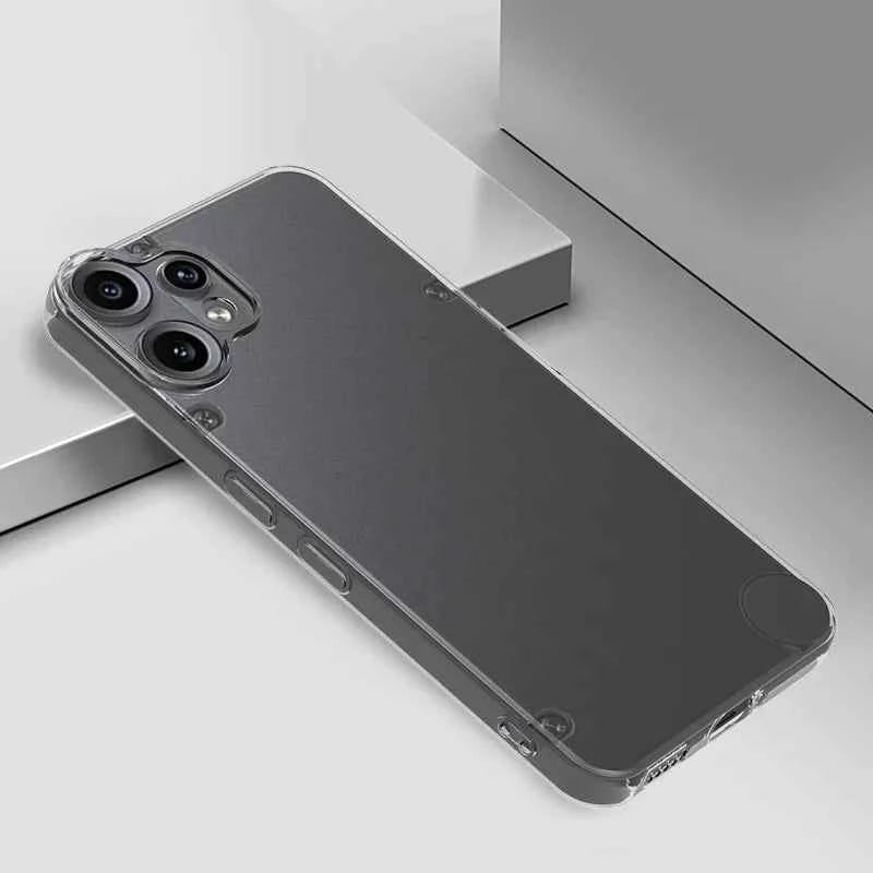 Simple Slim Soft TPU Clear Transparent Phone Case On For Nothing CMF Phone 2 Pro 5G CMFPhone2Pro Cover Fundas Capa Carcase Capa