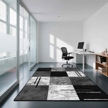 Geometric Modern Style Carpet Living Room Non-slip Gaming Room Decoration Nordic Large Area Rugs Washable Rug Coffee Tables Mat