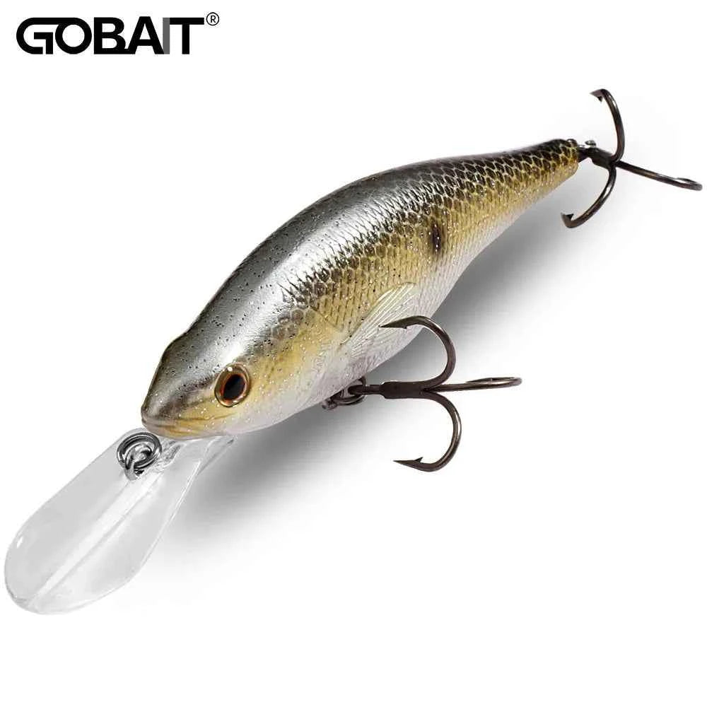 Gobait 20g Diving Floating Minnow Swimbait Lure With Steel Ball Balance System