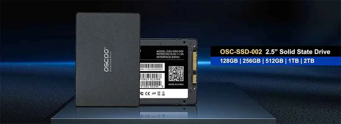OSCOO 120GB SSD SATA III 2.5 Inch Laptop Internal Solid State Drive