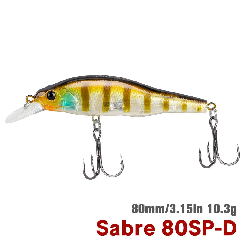 Tsurinoya Sabre 80SP Suspending Jerkbait 80mm Bass Pike Lure
