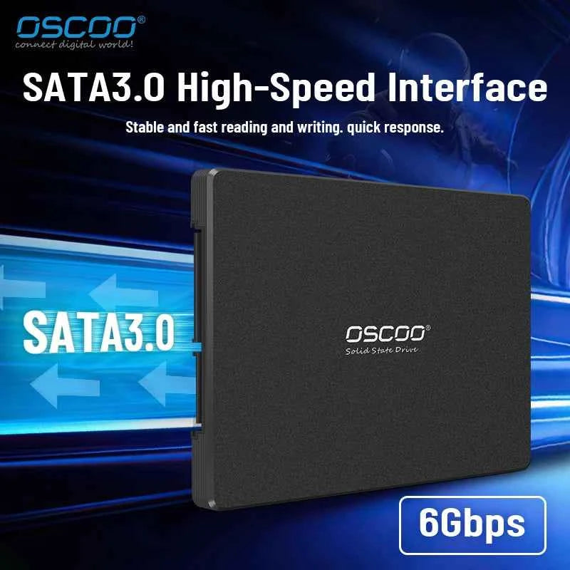 OSCOO 120GB SSD SATA III 2.5 Inch Laptop Internal Solid State Drive