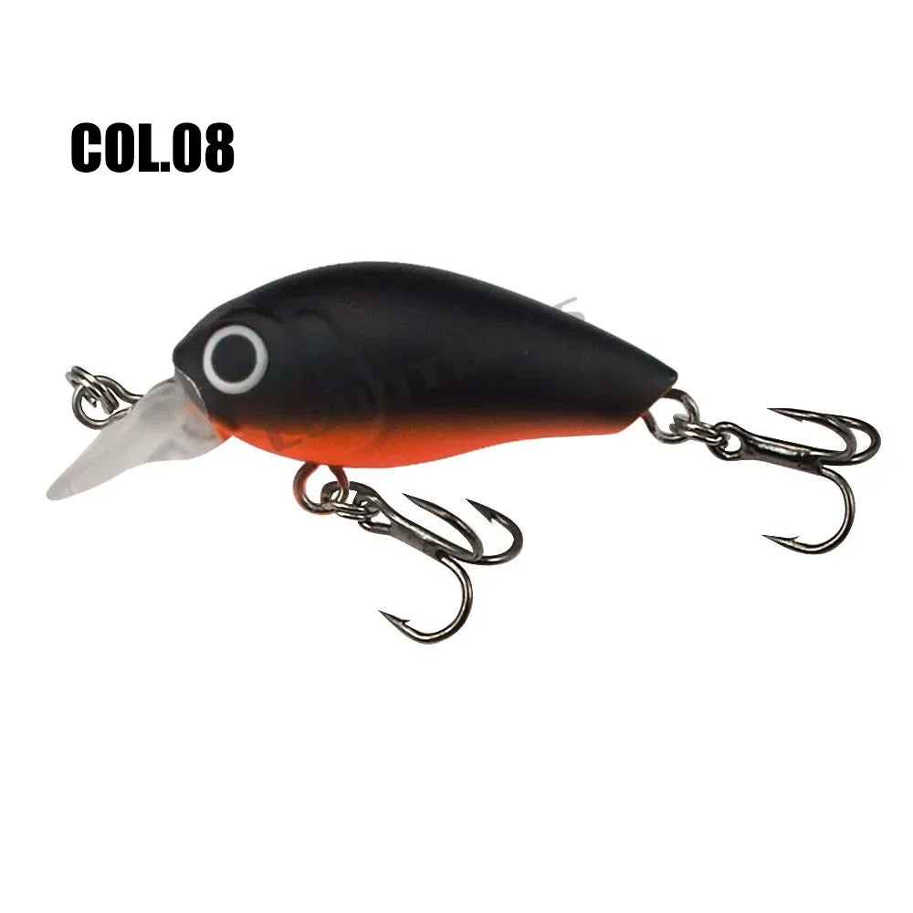 Countbass Wobbler Sinking Crankbait Hard Plastic Fishing Lures 35mm 4.3g