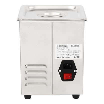 2L Ultrasonic Cleaner, Ultrasonic Cleaning Machine, Ultrasonic Cleaner 40khz AC200-240V used in homes, laboratories